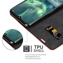 Acheter Cadorabo Coque Nokia 7,2 Etui en Rouge