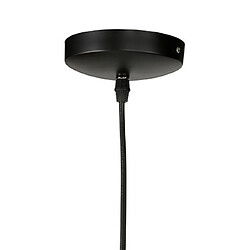 Acheter Mes Suspension industrielle ronde 30x30x20 cm en métal noir