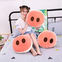 Avis Universal 1 pièce 40 * 38cm Idée Rond Pink Pig Nez Soft Coussin Coussin de canapé Amusant Personnalisé Décoration De Maison Mode Cartoon Peluche Peluche Jouet | Oreiller en peluche