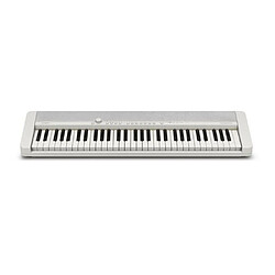 Clavier compact Casio CT S 1WE avec 61 touches et sonorités vintage Gris