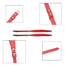 Avis Bandoulière Accordéon En Cuir Véritable Sangles De Ceinture Imperméables Rouge