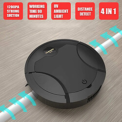 Avis Universal Robot de plancher intelligent Aspirateur Puissant Balayeur de plancher à aspiration USB Rechargeable Sec & Humide Scanner Stérilisateur Nettoyeur ménager |