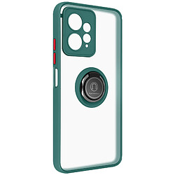 Avizar Coque pour Xiaomi Redmi Note 12 4G Bague Métallique Support Vidéo Vert