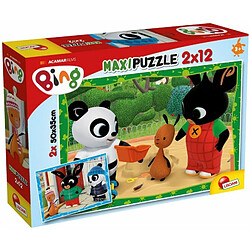 Acheter lisciani maxi puzzle 2 x 12pz bing [wzlsct0uli81226]