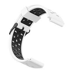 Bracelet En Silicone Pour Remplacement De Montre Intelligente 1 Noir Et Rose De Bushnell Neo Ion 1