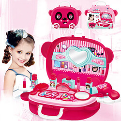 Jeux de rôles cosmétiques et maquillage Toy Set Kit pour les petites filles Salon de beauté pour enfants