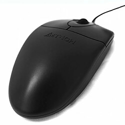 A4Tech OP-620D Souris USB Optique 800 DPI Ambidextre Noir - Souris (Ambidextre, Optique, USB, 800 DPI, Noir)