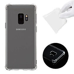 Wewoo Coque Fine Housse de protection en TPU antichoc pour Galaxy S9 Transparent pas cher