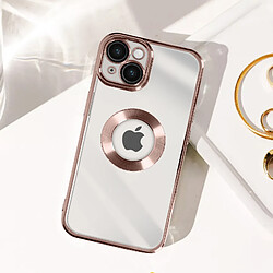 Avizar Coque pour iPhone 14 Plus Paillette Amovible Série Protecam Spark Rose Gold pas cher