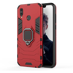 Wewoo Coque PC + TPU Housse de protection antichoc pour HuHonor Play, avec support d'anneau magnétique (rouge)