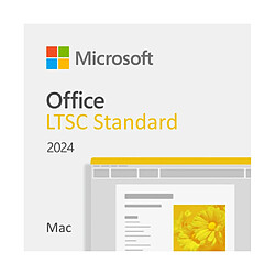 Microsoft Office 2024 pour Mac, contient : Word, Excel, PowerPoint et Outlook - Licence valable à vie