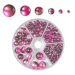 564PCS 3/4/6/8/10 / 12mm Faux ABS Perles De Nacre Pour La Fabrication De Bijoux L