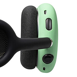 Étui De Protection En Silicone Pour Oreillettes Antichoc Pour écouteurs Airpods Max Vert pas cher