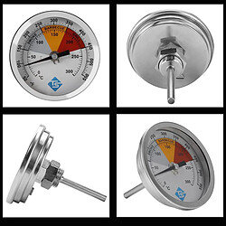 Jauge de Thermomètre de Barbecue pour Fumoir - Petite Jauge de Température pour Barbecue pas cher