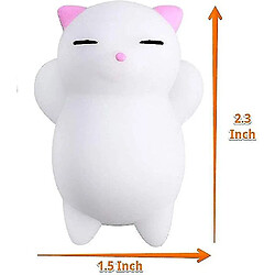 Universal 4pcs douce mini chat animal poupée ascension lente mignonne boule anti-ajustement douce extrusion jouet jouet pas cher