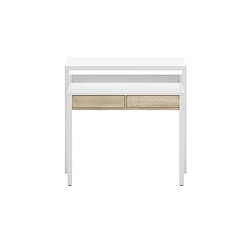 Loungitude Bureau extensible CLEA 2 tiroirs