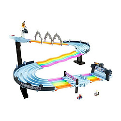 Hot Wheels - Piste Route Arc-en-ciel Mario Kart - Circuit / Petite Voiture - Des 4 ans