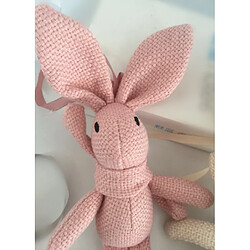 Acheter Universal 20 marchands mignonne robe en dentelle douce lapin fourré peluche animal lapin jouet animal de compagnie pour bébé fille enfant cadeau animal poupée porte-clés | peluche animal