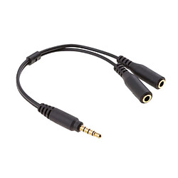 Acheter Adaptateur Femelle 2.5mm Mâle Vers 3.5mm Et Micro Séparateur 3.5mm Et Câbles Audio