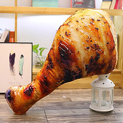 Universal 55cm 3D simulation cuisses de poulet frites oreiller décoration de la maison coussin alimentaire peluche vivante jouets en peluche | oreiller de luxe