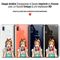 Avis Caseink Coque arrière Samsung Galaxy A20E (5.8 ) Gel HD [ Nouvelle Collection - Souple - Antichoc - Imprimé en France] Calling Girl