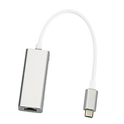 Adaptateur De Concentrateur RJ45 De Réseau Local Ethernet USB 3.1 Type C à 1000 Mbits / S Gigabit Ethernet pas cher