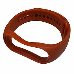 Bracelet en silicone universel iWear pour modèles de bracelets intelligents - SM6 SM7 SM8 / Xiaomi Mi Band 5 6 7 Rouge