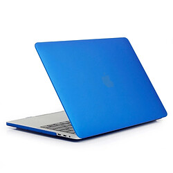 Wewoo Housse Étui bleu foncé pour 2016 MacBook Pro 15,4 pouces avec barre tactile A1707 2 en 1 Coque de protection en plastique dur givré + Europe Version Ultra-mince TPU Protecteur de clavier