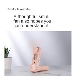 Avis Universal Rétractable manuel portable petit ventilateur refroidisseur d'air petit électroménager manuel USB mini ventilateur de pulvérisation | Ventilateur (3119 rose)