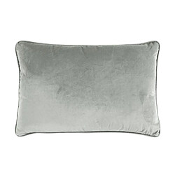 Thedecofactory VELOURS - Coussin en velours gris clair 60x40