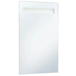 Avis Maison Chic Miroir mural à LED, Miroir murale de salle de Bain 60x100 cm -MN59479