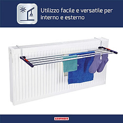 Acheter Sèche-linge pour balcon et intérieur Leifheit Quartett 42 Extendable Sèche-linge extensible en aluminium