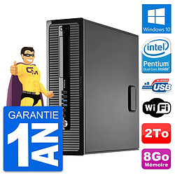 PC HP ProDesk 400 G1 SFF Intel G3220 RAM 8Go Disque Dur 2To Windows 10 Wifi - Occasion