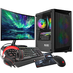 VIST Kit Gaming Ryzen 5 5600G - RAM 16Go - RX VEGA - SSD 1To M.2 - WIFI - LCD 24 - Windows 11 Pro