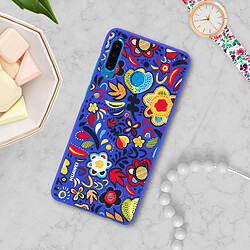 Acheter Coque Huawei P30 Lite Fleuris Multicolores Protection Rigide Original Violet