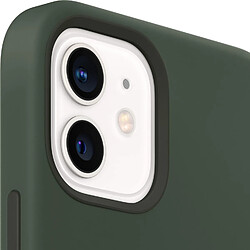 Apple Coque en silicone MagSafe pour l'iPhone 12 Mini - Cypress Green