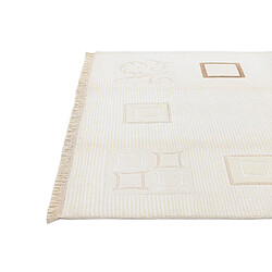 Avis Vidal Tapis de laine 244x165 beige Darya