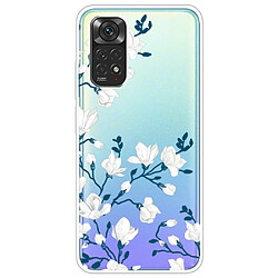 Coque en TPU antichoc Magnolias pour votre Xiaomi Redmi Note 11S 4G/Redmi Note 11 4G (Qualcomm)