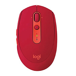 Universal Souris Bluetooth sans fil silencieuse 2,4 GHz Unified Dual Mode 1000 DPI Multiple Devices Optical Silent Office Mouse PC | Mouse (rouge)