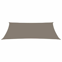 Maison Chic Voile d'ombrage | Voile de parasol | Toile d'ombrage tissu oxford rectangulaire 5x8 m taupe -MN67310