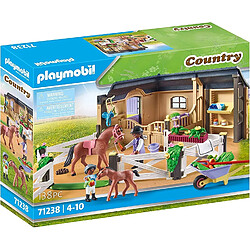 Playmobil® Country Etable et carrière pour chevaux