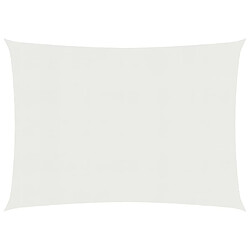 ComfortXL Voile D'ombrage 160 G/m² Blanc 3,5x5 M Pehd