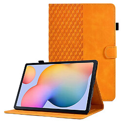 Etui en PU antichoc, anti-falsification, avec support et porte-cartes pour Samsung Galaxy Tab S6 Lite/Tab S6 Lite (2022) (SM-P610/615) - kaki