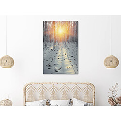 Artgeist Tableau - Winter Afternoon (1 Part) Vertical [40x60]