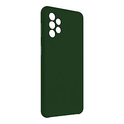 Avizar Coque Samsung Galaxy A72 Silicone Semi-rigide Soft-touch Collection Venus vert