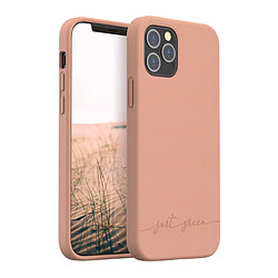 JUST GREEN Coque de Protection pour iPhone 12/12 Pro Natura Recyclable Beige