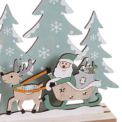 BigBuy Christmas Décorations de Noël Multicouleur 20 x 4 x 22,5 cm