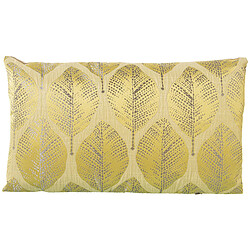 Coussin Alexandra House Living Jaune Textile 30 x 50 cm