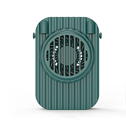 (Vert) Ventilateur de Cou Portable Mini 3 Vitesses Réglable USB Climatisation Voyage de Camping en Plein air