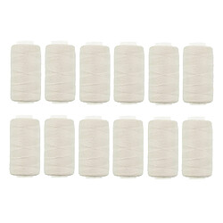 Kit De Fil De Polyester De Fil à Coudre 24pcs Pour Machines à Coudre pas cher